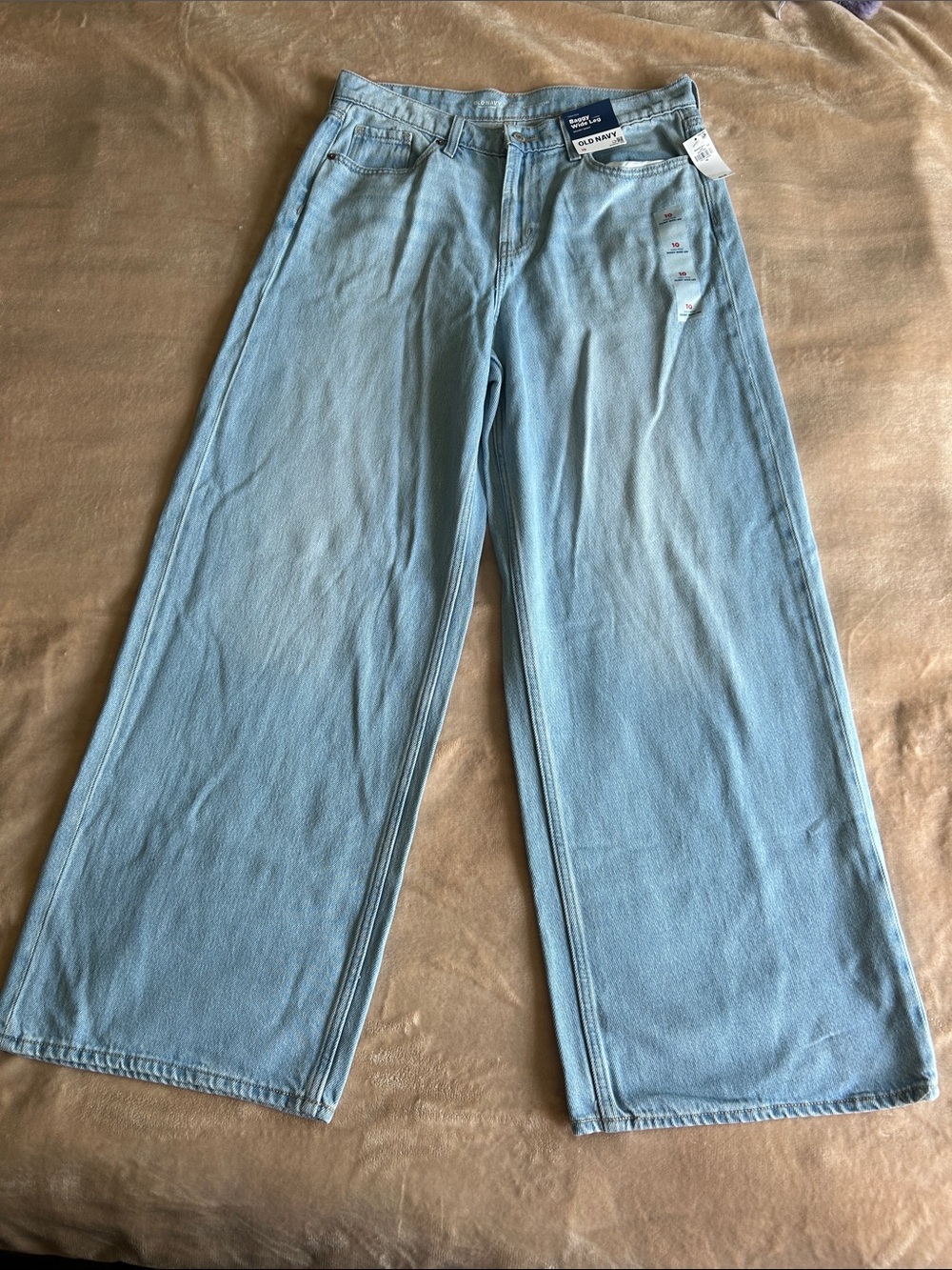 Old Navy Light Blue Wide Leg Jeans